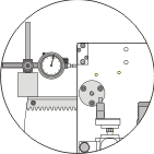 Zahnflankenspiel einstellen (2)