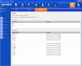Admin - Versionen