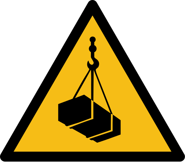 SchwebendeLastWarnzeichen